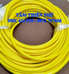 ống silicone màu vàng